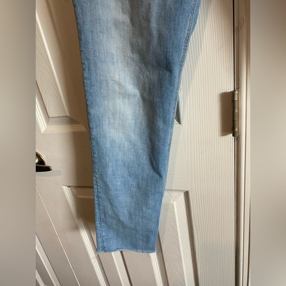 RAG & BONE DRE Low-Rise Slim Boyfriend Denim Blue Jeans in Tulip - Raw Hem - 28 - Picture 3 of 14